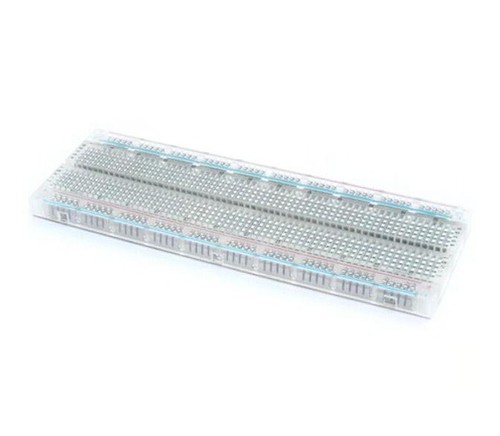 MB-102 Transparent Material 830Point Solderless PCB Bread Board NEW