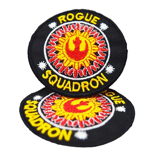 STAR WARS ROGUE SQUADRON EMBROIDERED IRON ON//SEW ON PATCH BADGE LOGO