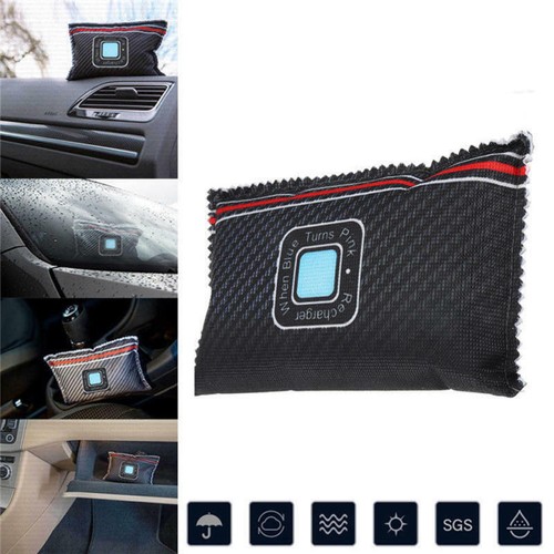 Car Dehumidifier Reusable Anti Mist Moisture Condensation Absorbing Bag Recycle