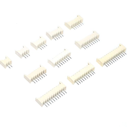 2Pin ~ 12Pin Bent//Straight Pin Shell Vertical Horizontal SMD Socket 1.25mm Pitch