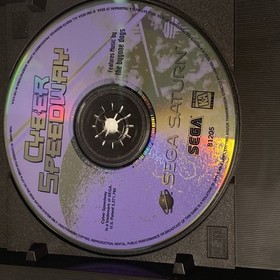 Sega Saturn Cyber Speedway 1995, Compleat in Box, Bonus Magazine Clippings