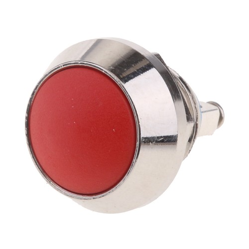 7Pcs Push Button Switch SPST Momentary Metal Switch Car Auto Boat Waterproof