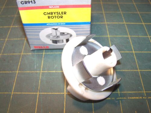 Plymouth 1.7L Chrysler WELLS CR913 Ignition Rotor fits Dodge 2.2L  I-4 4 Cyl. 