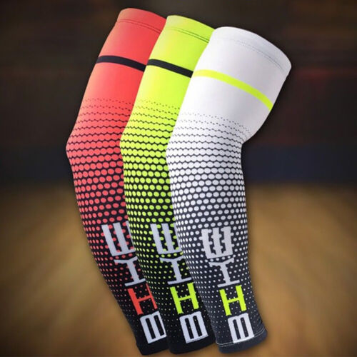 1 Pair Unisex Outdoor Sport Cooling Arm Sleeves Cover UV Sun Protection Durable