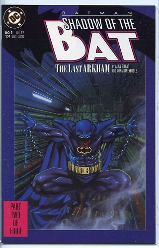 Batman Shadow of the Bat 1992 series # 2 near mint comic book