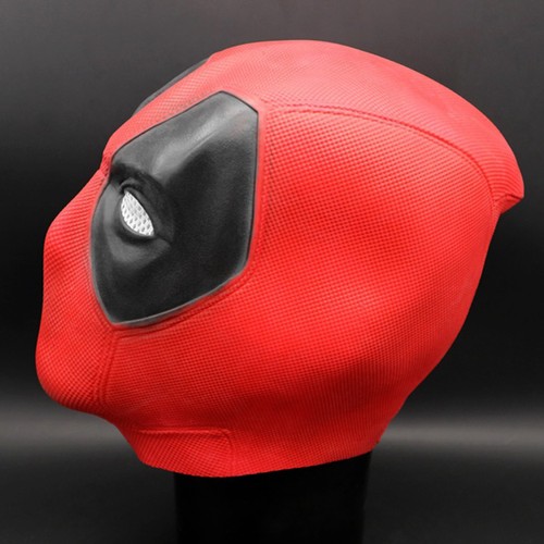 Red Deadpool 2 Wade Cosplay Halloween Funny Creative Cosplay Adult Face Mask