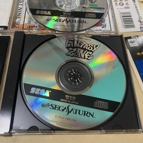 Sega Fantasy Zone Sega Saturn SEGA AGES CIB with Obi & Postcard Excellent JAPAN