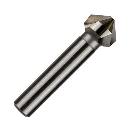 1//4 Inch 3 Flute 82 Degree Countersink 3//16 Shank High Speed Steel Qty.1