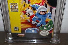 WATA 9.4 - CIB - NES - Bomberman II 2 Nintendo RARE Bomber man