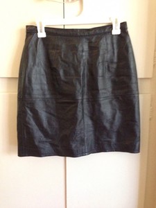 Newport-News-100-Leather-Skirt-Size-8