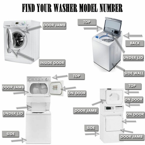 W11173361 Washer Door Bellow W10900507 WPW10474362 compatible for Whirlpool