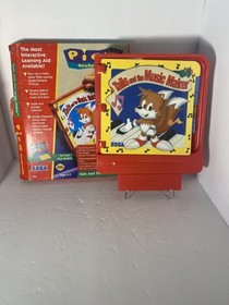 SEGA Pico Interactive Learning System Console + 7 Games Tested & Working Cords