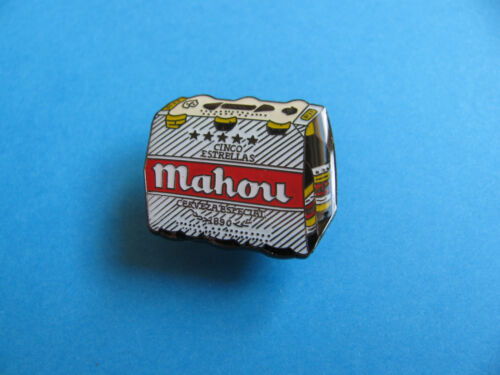 Mahou Beer Pin Badge VGC Unused.