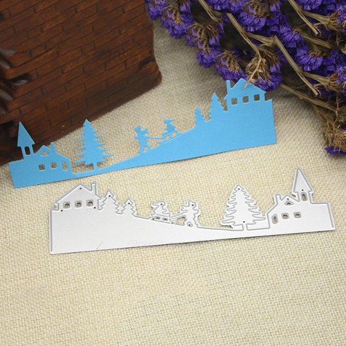Snow Tree Cutting Dies Stencil Embossing Scrapbooking DIY Album Paper Card Craft