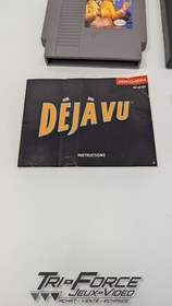 Deja Vu Nintendo Nes Complete CIB, Tested ! Free Shipping