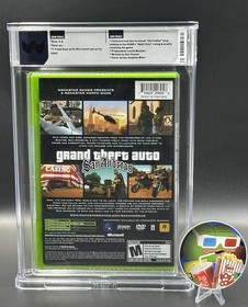 Grand Theft Auto: San Andreas • WATA 9.8 A+ • Xbox • Not VGA/CGC