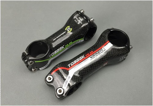 Full Carbon Fiber 3K 7° MTB Mountain Road Bike Bicycle handlebar Stem 60-130mm