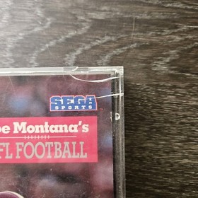 Joe Montana's NFL Football for Sega CD Complete In Box CIB