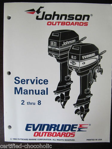 3.3 5 3 6 8 HP 1995 Evinrude Johnson Service Manual 2 4 503145