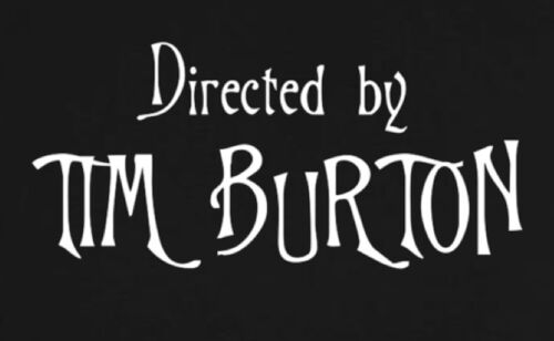 Tim Burton dirigé film d/'horreur Hallowen T-Shirt