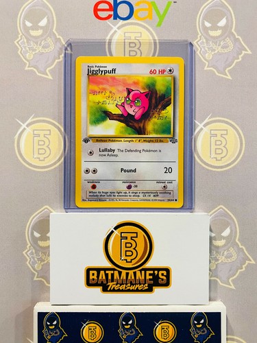 Jigglypuff 54//64 1st Edition NM Near Mint Junge Set Non-Holo Pokemon Card