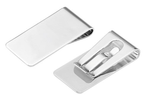 Geldklammer versilbert Geldscheinklammer 1844 ver Metall Geldschein Money Clip