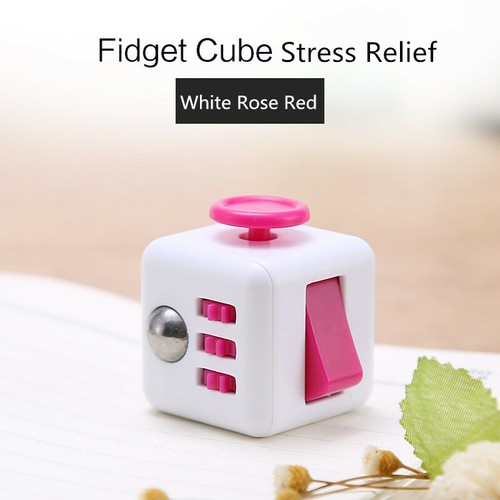 Hot Magic Fidget Cube Anti-anxiety Adults Stress Relief Focus Kids Fun Toy GiftJ