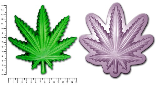 CANNABIS HEMP MARIJUANA Multi Sizes Craft Sugarcraft Soap Bath Bomb Mold Mould