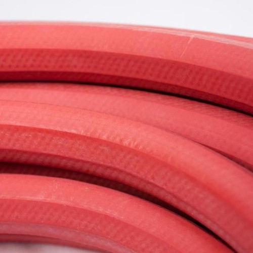 Water Hose Apex 5//8 in Dia 50 ft Red Rubber Commercial Industrial Duty Gardening