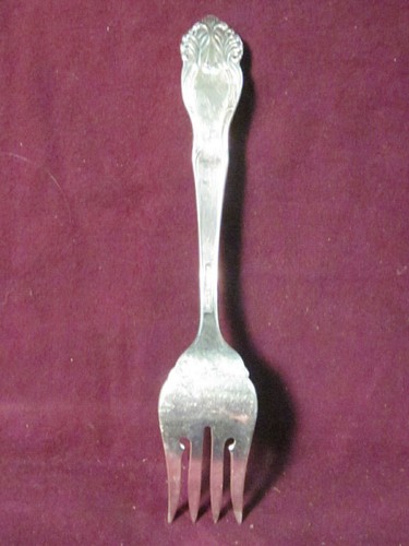 Reed /& Barton Silverplate 1901 Tiger Lily Festivity Salad Fork 6 1//4/" nm