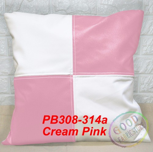 Pb Mixed Color Checker Soft Faux Leather Cushion Cover//Pillow Case Custom Size