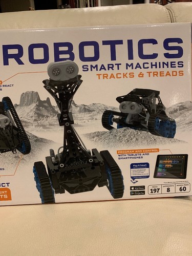 THAMES KOSMOS ROBOTICS SMART MACHINES TRACK /& TREADS KIT PROGRAM WITH SMARTPHONE