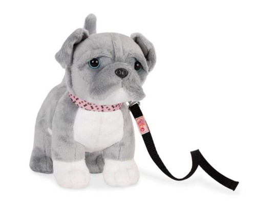 PITBULL PUP Dog Leash for 18” Doll Our Generation American Girl Boy Pet Puppy