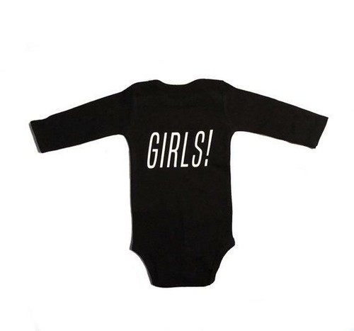 Who run the world.. Baby Girl Bodysuit Girls