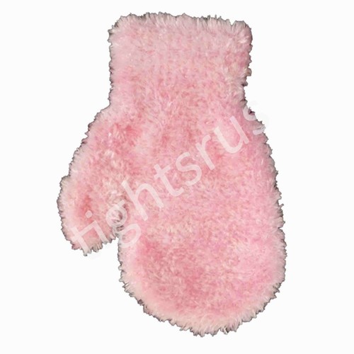 GIRLS MAGIC MITTENS FEATHER SOFT MITS WINTER WARM GLOVES 6 COLOURS CHILDREN