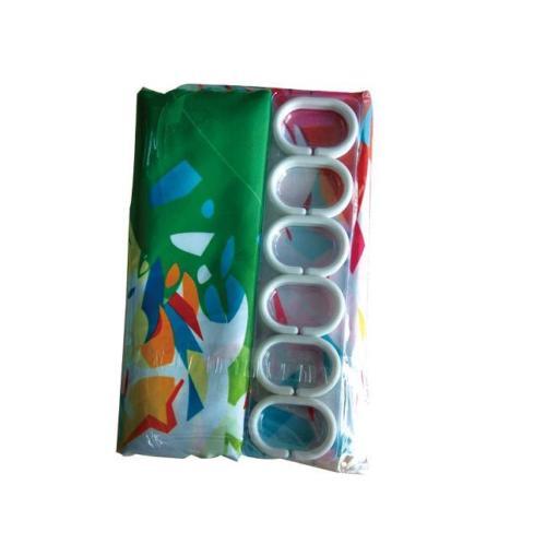 Farm Watercolor Dairy Cow Shower Curtain Liner Bathroom Polyester Fabric Hooks