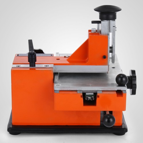 Semi-Automatic Sheet Embosser Nameplate Metal Stamping Printer Mark Machine 4mm