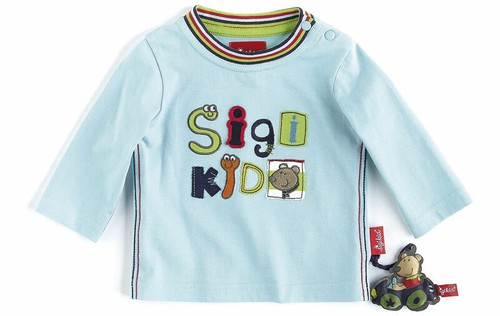 SIGIKID SALE 50/% Langarmshirt blau 62 68 74 80 86 92