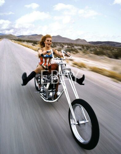 ANN MARGRET 8.5/" x 11/" HARLEY CHOPPER WONDER WOMAN ARCHIVAL PREMIUM PHOTO