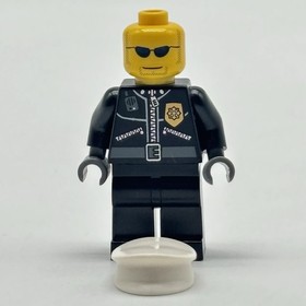 LEGO City Boat Police Officer Minifigure 30002 With White Hat cyt0174