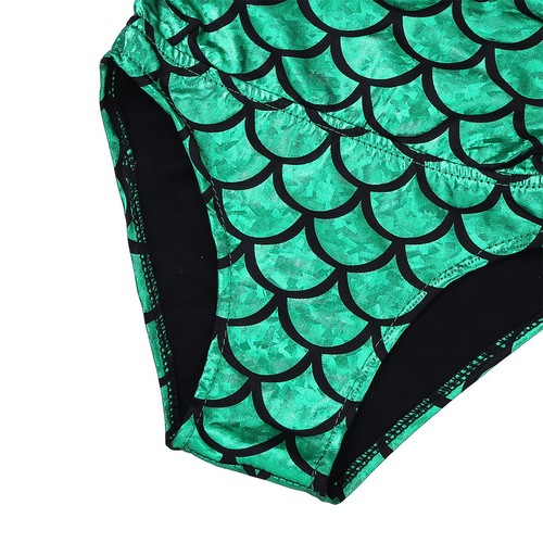 Meerjungfrau Mädchen Baby Zweiteiler Badeanzug Bademode Schwimmanzug Tankini Set
