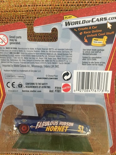 My Eyes Change! Doc Hudson Fabulous Hudson Hornet #10 Look
