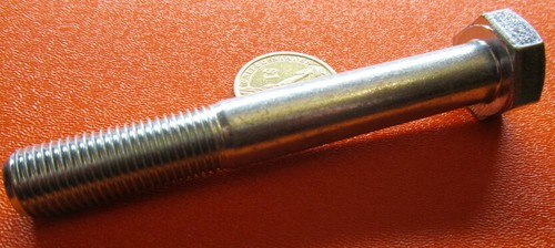 8.8 Zinc Plated Metric Cap Screw Bolt 3 Pc PT M14 x 1.5 x 100 mm Length
