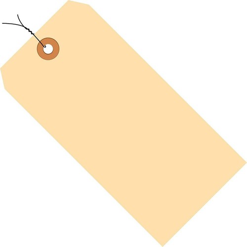 Aviditi G10083 13 Point Cardstock Pre Wired Shipping Tag 6-1//4/" Length x...