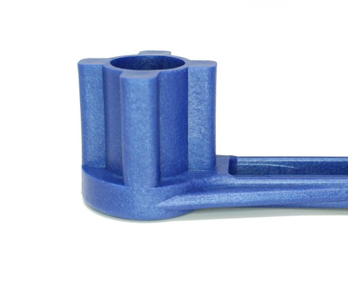 5 PACK Blue Bung Drum Wrench 55-30-15 Gallon Barrel Nut Cap Plug Gas Shut Off