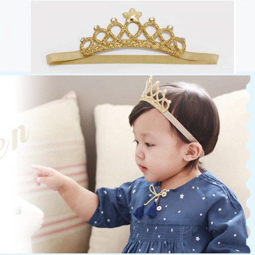 Princess Hair Accessories Crowns Baby Headband Headwear Hairband