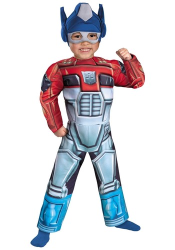 TODDLER OPTIMUS PRIME RESCUE BOT COSTUME SIZE TD 3T-4T missing headpiece