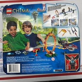 LEGO 70100  Legends of Chima Ring Of Fire Razor Retired Factory Sealed