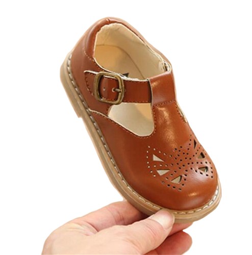Girls Toddler Shoes Mary Jane Princess Shoes Soft Sole Non Slip Leather Shoes