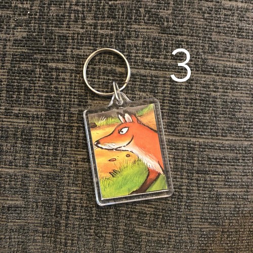 Gruffalo Keyring Key Chain Handmade Bag Tag Book Gift